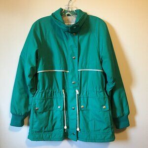 Vintage North By Northwest 3M Thinsulate Green Cattle Work Coat - 8